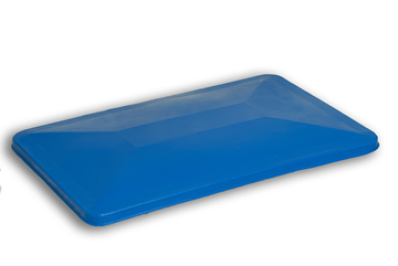 Blue Plastic Drop-on Lid 