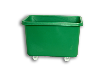 Green Solid Plastic Rectangular Nesting Truck 
