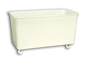 Natural Solid Plastic Rectangular Nesting Truck