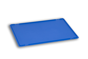 Blue Plastic Drop-on Lid 