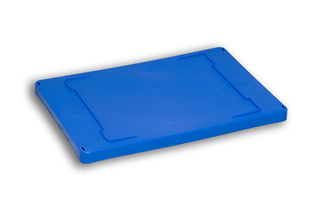 Blue Plastic Drop-on Lid 