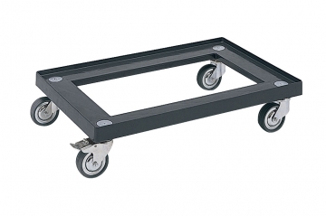 Dark Grey Plastic Stacking Dolly