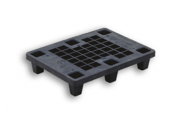 Black Recycled Nestable Plastic Pallet