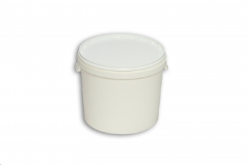 Natural Solid Plastic Round Stack Nest Airtight Container 