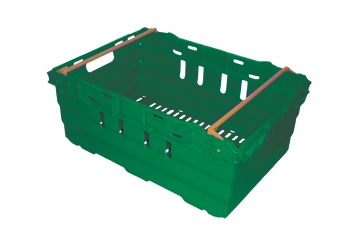 Hire Food Crate - Plastic Deep Ventilated Stack Nest Food Crate