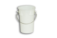 Natural Solid Nesting Plastic Bucket With Handle