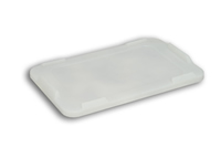 Natural Plastic Drop-on Stacking Lid 
