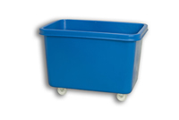 Blue Solid Plastic Rectangular Nesting Truck