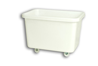 Natural Solid Plastic Rectangular Nesting Truck