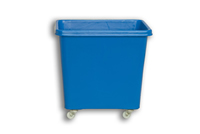 Blue Solid Plastic Rectangular Nesting Truck