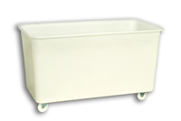 Natural Solid Plastic Rectangular Nesting Truck