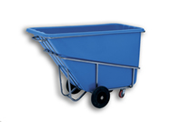 Blue Solid Plastic Mobile Tipper Truck
