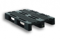 Black Electro-Conductive Heavy Duty Stackable Plastic Euro Pallet