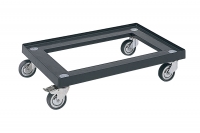 Dark Grey Plastic Stacking Dolly