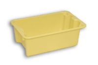 Yellow Solid Plastic Stack Nest Box