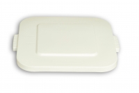 Natural Solid Plastic Snap-on Stacking Lid