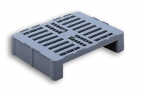 Grey Stackable Plastic Pallet