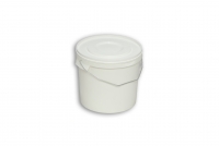 Natural Solid Plastic Round Stack Nest Airtight Container