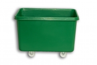 Green Solid Plastic Rectangular Nesting Truck