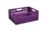 Hire Food Crate - Plastic Collapsible Ventilated Food Crate
