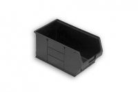 Black Solid Plastic Electro-Conductive Stacking Box