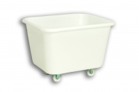 Natural Solid Plastic Rectangular Nesting Truck