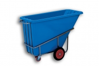 Blue Solid Plastic Mobile Tipper Truck