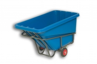 Blue Solid Plastic Mobile Tipper Truck 