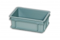 Grey Solid Plastic Stacking Tray 